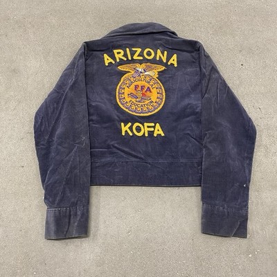 FFA Vintage 70s/80s Corduroy Jacket Small Chain Stitched | eBay