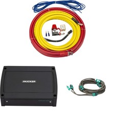 Kicker High Power Marine Amplifier Add-On KXMA400.2 2x200W 2-Channel Amp, 4...