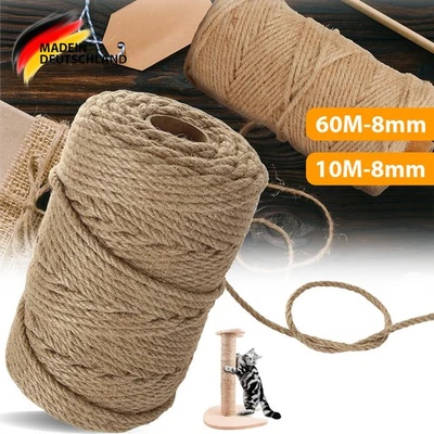 MARKENLOS Sisalseil Für Kratzbäume Kratzbaumseil Katzenseil Sisal Schnur Leine Natur DE