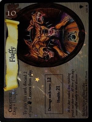 Fluffy (Foil) Ungraded HP: Quidditch Cup