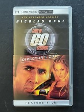 UMD Video for PSP Gone In 60 Seconds Director's Cut 2005 New Extended Version