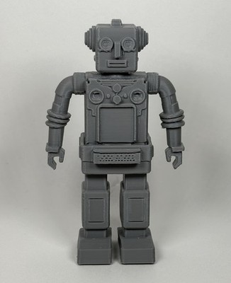 Expo 70 Robot Historical Robot Paintable Toy Figure