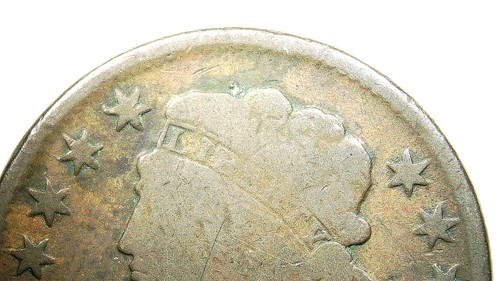 1829 Classic Head Half Cent - 第 4/6 張圖片