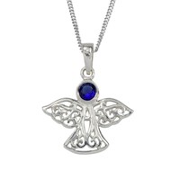 Celtic Birthstone Angel September - Sapphire - 9041 Celtic Birthstone Angel September - Sapphire - 9041