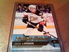 2016-17 Upper Deck Series 2 Young Guns #495 Jacob Larsson