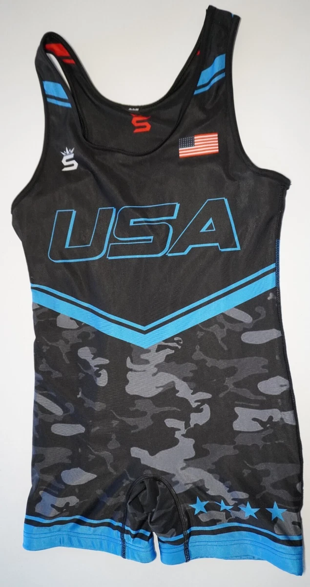 Usa Wrestling Singlet for sale - eBay