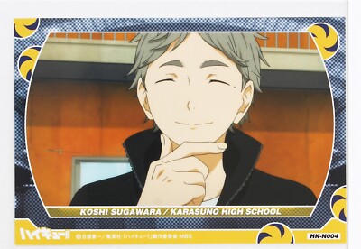 HAIKYU!! Koshi Sugawara コレクションカード多数　レア Haikyu!! Pictures Collection Card No.04 Koshi Sugawara Karasuno