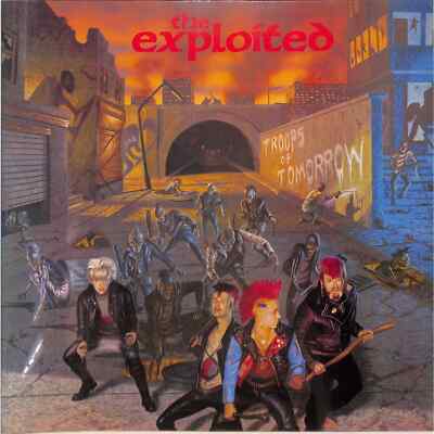 The Exploited / TROOPS OF TOMORROW GATEFOLD VINYL LP / Cherry Red Records / AHO