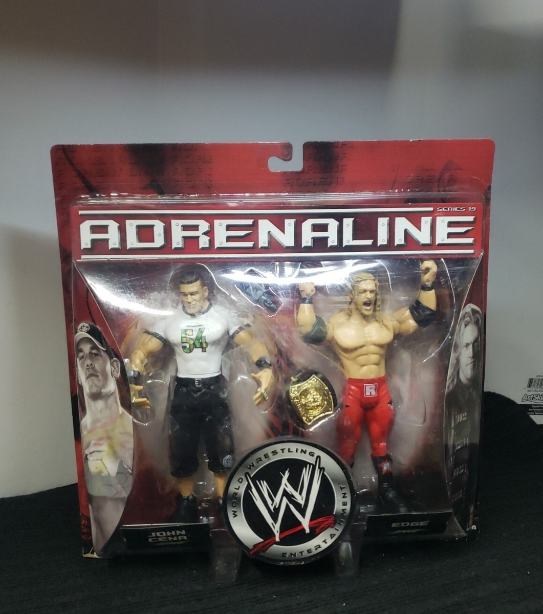 John Cena Edge w/ Belt WWE Adrenaline Series 19 Jakks Pacific | eBay