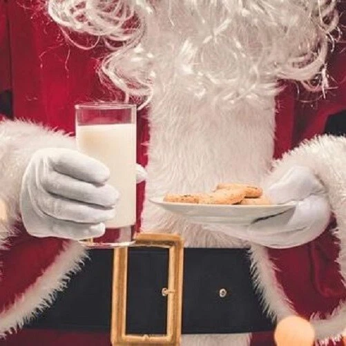 Long Wrist WHITE Cotton Gloves - Sizes XS-XXL - Santa's Favorite Gloves - Image 3 of 4