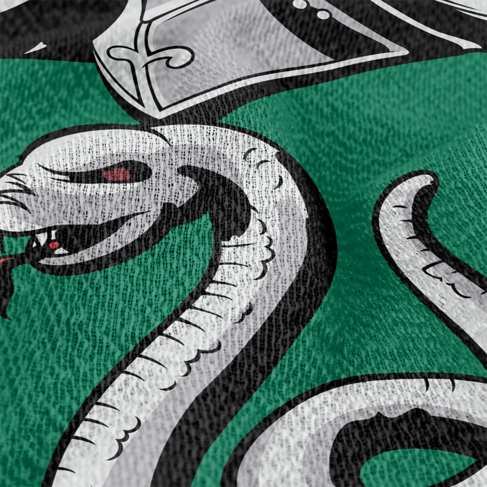 Harry Potter Blanket, 50"x60" Slytherin Crest Woven Blend Throw