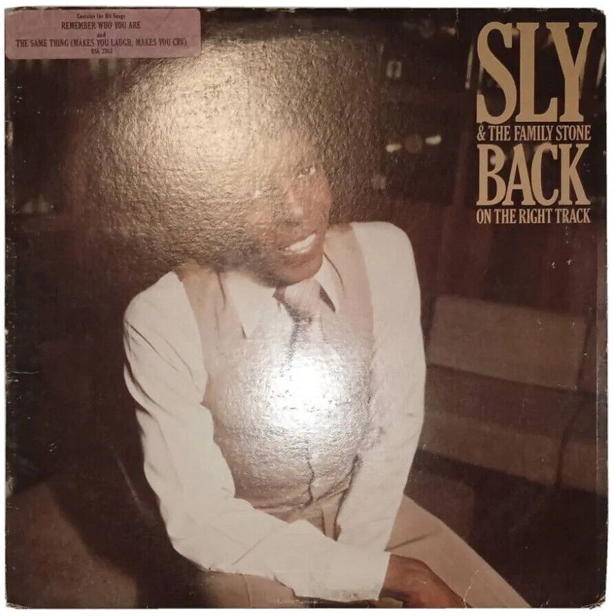 SLY & THE FAMILY STONE BACK ON THE RIGHT TRACK LP