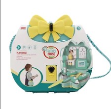 kids pretend play nurse doctor toys with sling bag storage, Kid medical kit toys