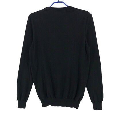 Pull Lyle & Scott Homme Col Rond - Taille M, Gris Coton - Occasion Très Bon état - Logo Brodé - Toutes Saisons