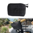 Motorcycle Handlebar Bag T-Bar Bag For Harley Dyna Sportster Softail Touring XL