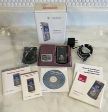 T Mobile BlackBerry Pearl 8120 Smartphone w/ Accessories AS-IS, PARTS / REPAIR