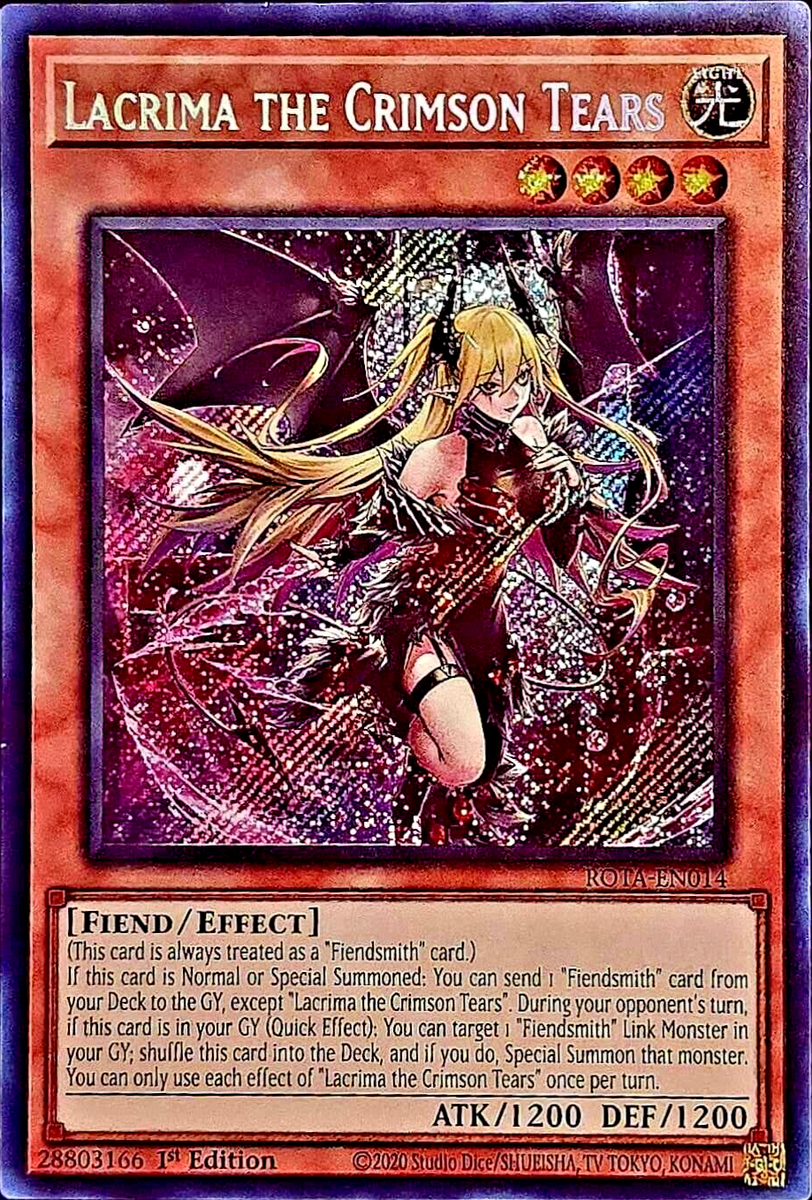 Lacrima the Crimson Tears 1st Edition