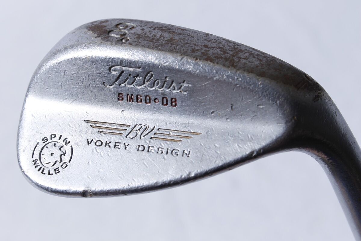Titleist Vokey Design BV SM60-08 Spin Milled Lob Wedge 60 Titleist Vokey Design BV SM60-08 Spin Milled Lob Wedge 60