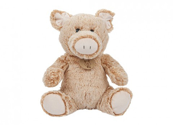 Luxury Supersoft Cute Piggy Plush Soft Toy Fluffy Two Tone Fur Very Cuddly Pig