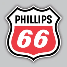 Phillips 66 Vinyl Sticker/Decal -Oil -Vintage -Classic -Hot Rod -Racing -Garage