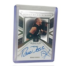 Road Dogg Auto WWE Wrestling Autograph WWF Auto /99 Immaculate DX Inscription