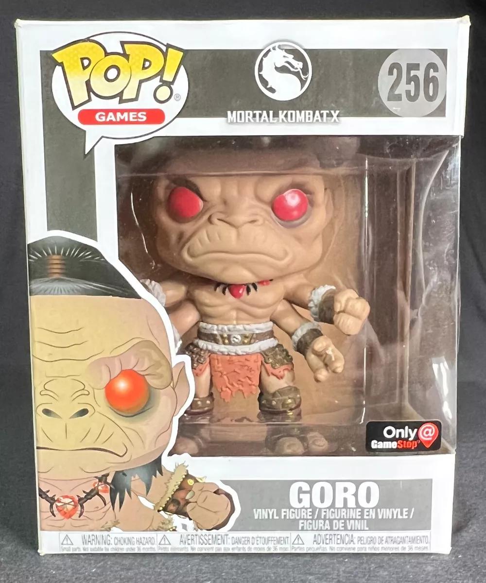 Funko Pop Games Mortal Kombat X 6 Inch Goro 256 Gamestop Exclusive