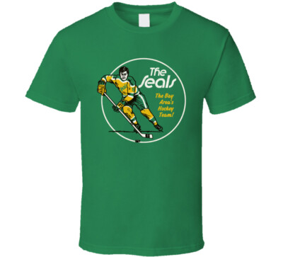 Seals, T-Shirt, Oakland, San Francisco, Bay Area, Retro, Hockey