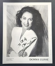 Donna Ulisse Country Bluegrass Music Singer Songwriter Hand Signed Photo 8X10
