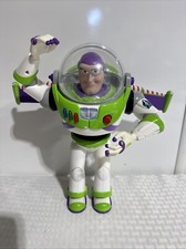 Disney Pixar Buzz Lightyear 12 Inch Non Smiling with Eyebrow Scowl Rare Version