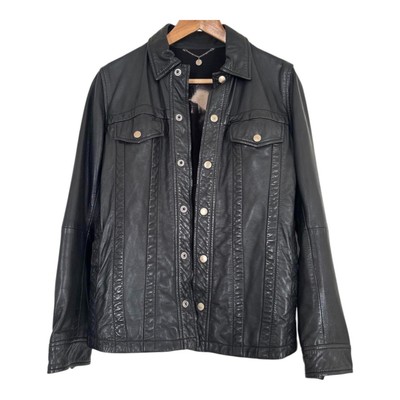 DIESEL ディーゼル レザー ジャケット MORE KAOS XS DIESEL ディーゼル レザー ジャケット MORE KAOS XS