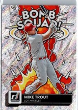 2022 Donruss Bomb Squad Rapture Mike Trout #BS-8