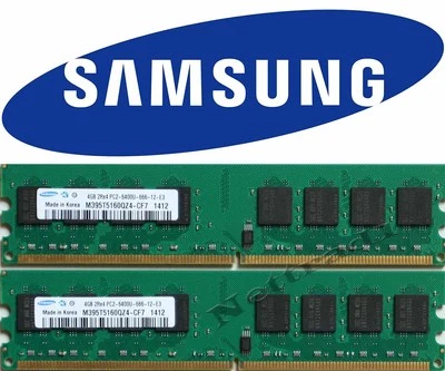 8GB SAMSUNG Hynix (2 X 4GB) DDR2 RAM PC2-6400 800 MHz Arbeitsspeicher nur AMD