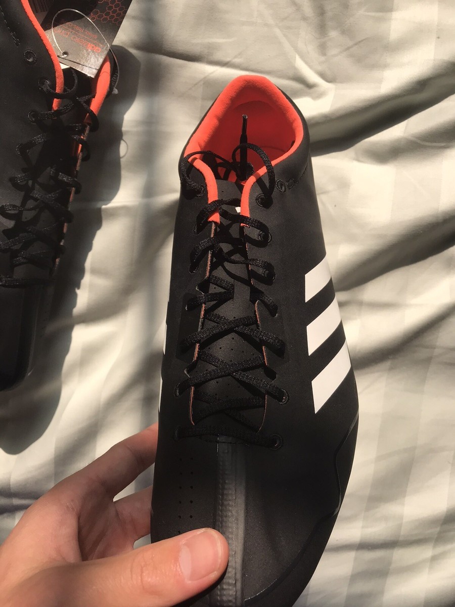 Size 13 - Adidas Adizero Prime SP Core Black Orange for sale