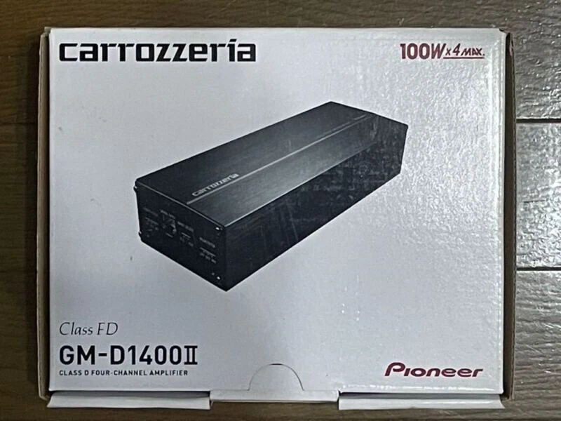 Pioneer Carrozzeria GM-D1400 II 100W x 4ch power amplifier free shipping unused