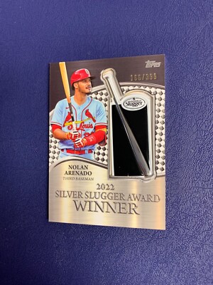 2023 Topps #SSP-NA Silver Slugger Commemorative /399 Nolan Arenado Patch
