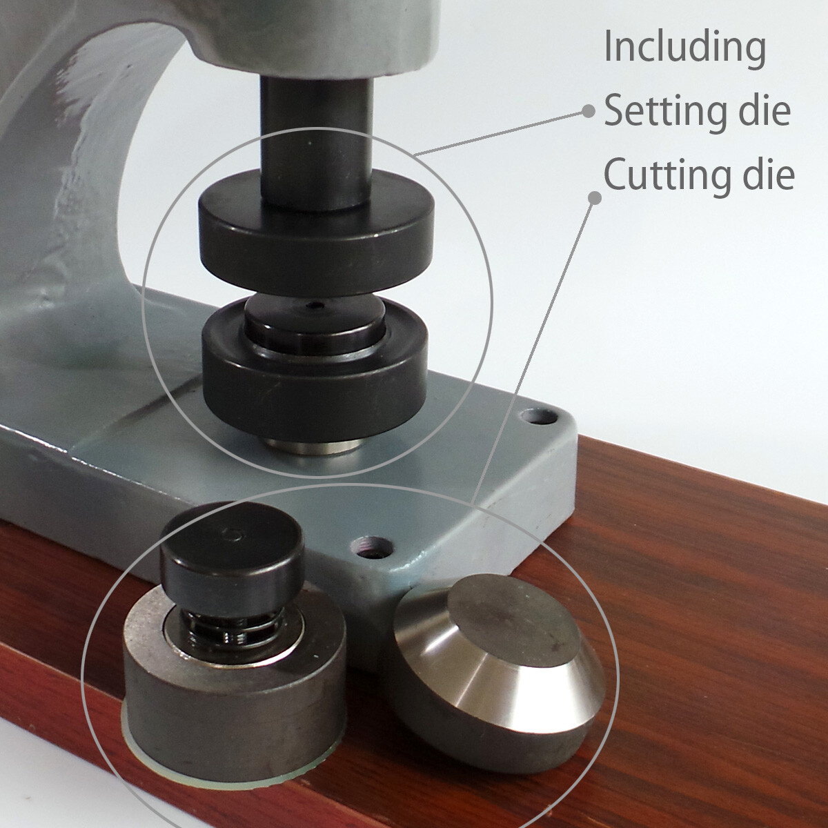 100 Stainless Steel Curtain Eyelets + Machine Punch Tool Big Grommets