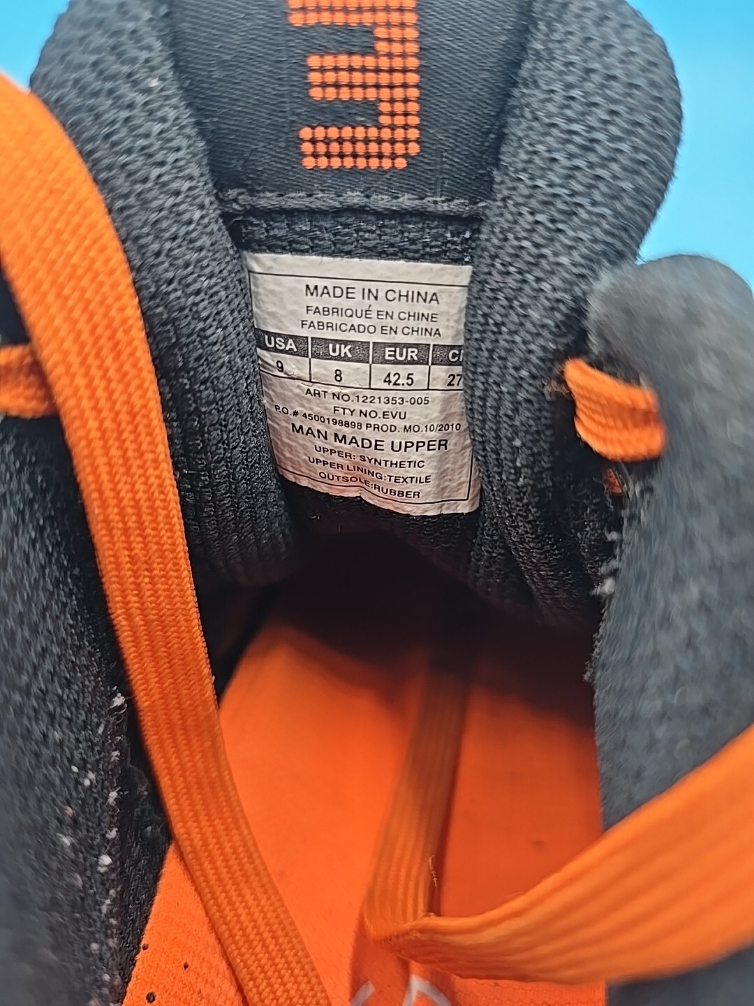 Under Armour Micro G Rare Size 9 image 8
