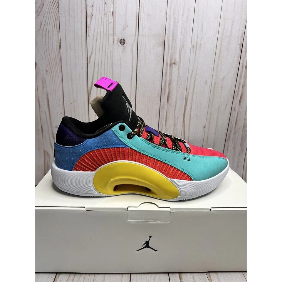Nike Air Jordan 35 Low DS PF Reflexology Hombres Talla 11 Multicolor DJ2831 300 Foto 2 de 4