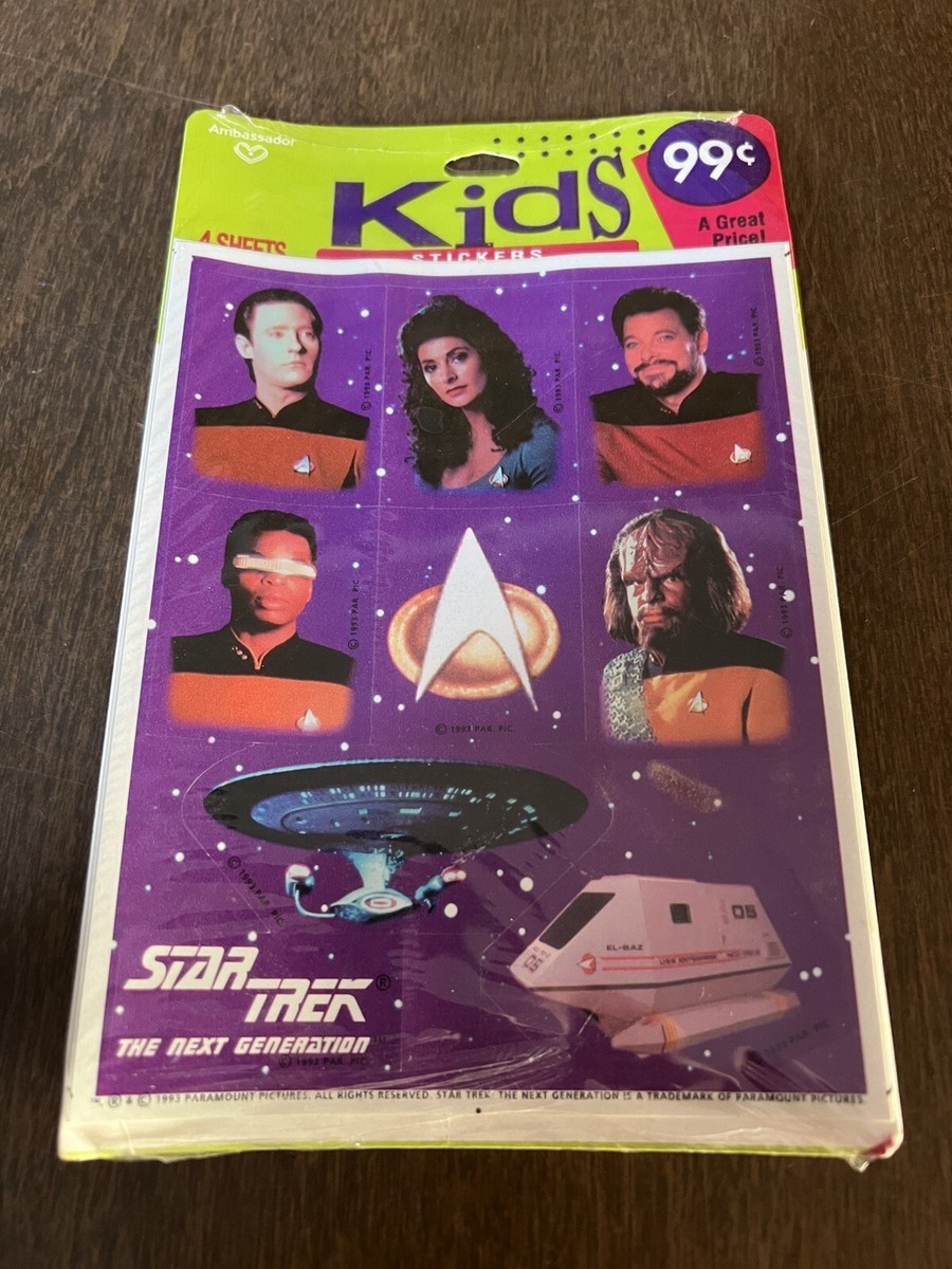 STUCK ON STAR TREK ステッカーブック STUCK ON STAR TREK ステッカーブック STUCK ON STAR TREK