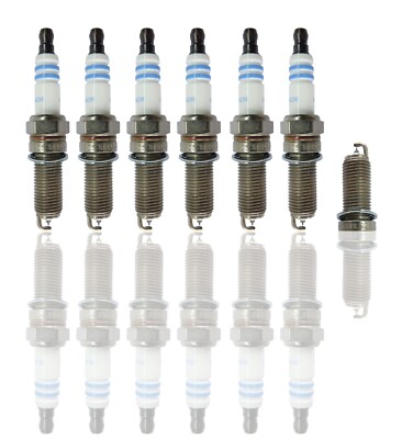 6x BOSCH ZÜNDKERZEN IRIDIUM 0242140515 YR6NI332S FÜR HYUNDAI KIA MERCEDES SMART