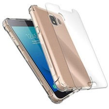 Protector de pantalla a prueba de explosiones + funda de TPU para teléfono Samsung Galaxy J2 2019 J260T1