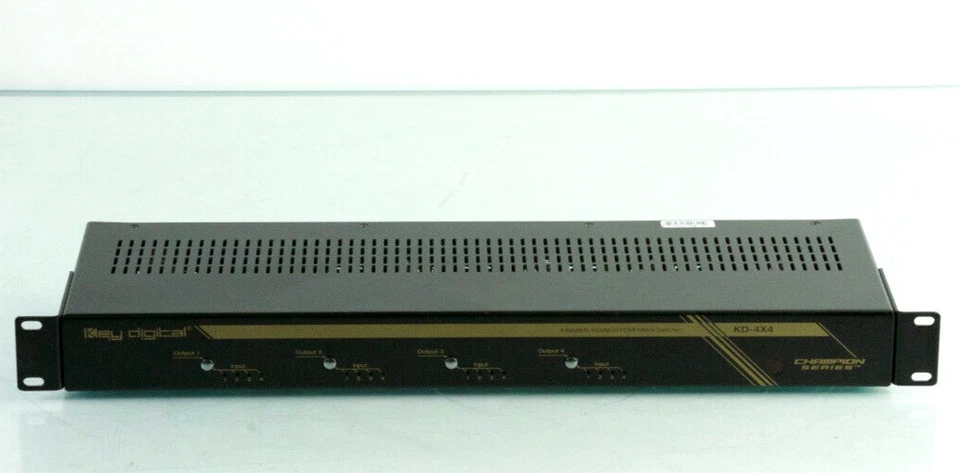 FULLY TESTED Key Digital KD-4x4 4x4 HDMI Matrix Switcher/ Switch o217 - Image 4 of 4