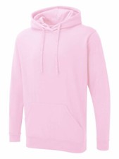 IQONEQ Mens Pullover Hoodie Hooded Sweatshirt Fleece Top Plain Hoody Jumper