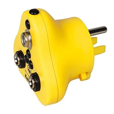 KooMall 1Meg Ohm Safe Grounding Plug for Wrist Straps, Anti Static Mat, ESD