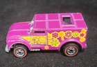 Vintage 1970 Hot Wheels REDLINE Funny Money Flying Colors Plum Purple NEAR MINT