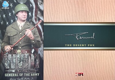 Doppelpack Nr.207 DID A80164 General ''George Patton'' + 3R GM651 ''Rommel''