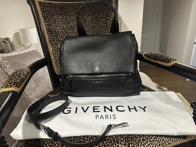 Givenchy Leather Pandora Flap Bag W/Strap | eBay display picture 3