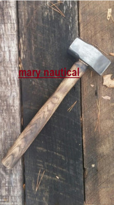 3 lbs Blacksmith's Cross-Peen Hammer,Anvil Blacksmithing Collectibles,