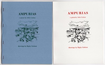 Ampurias A Poem by John Cotton Signed Limited Edition Illustrated Rigby Graham