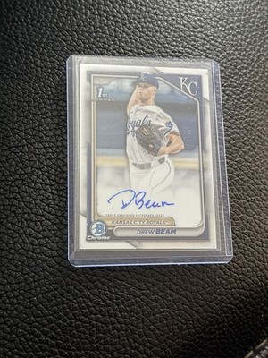 2024 Bowman Draft - Chrome Prospect Auto Drew Beam #CPA-DB (AU, RC)